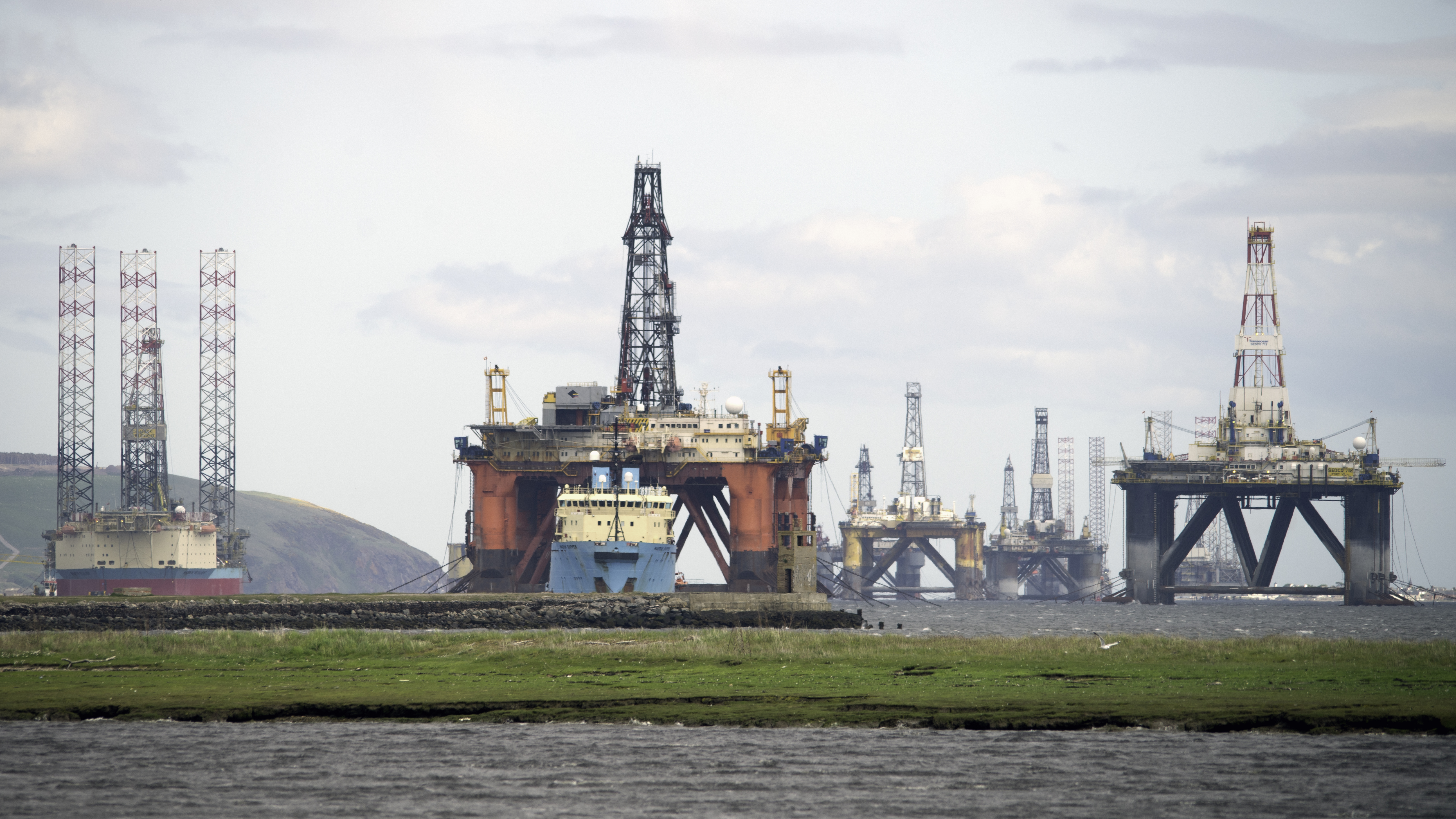 Drilling rig at an oil field, representing the energy services sector in which KLX operates